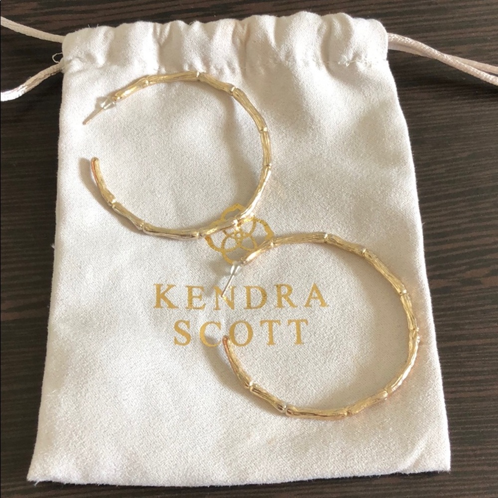 Kendra Scott vintage hoops